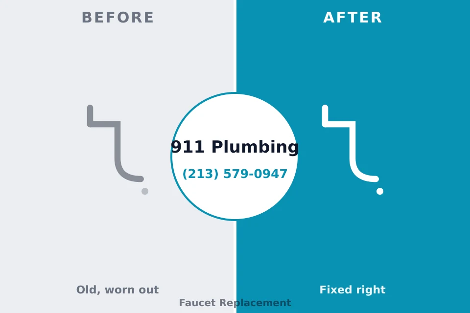 Before and after: plumbing repair Ewa Beach, HI